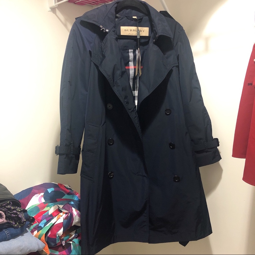 Burberry Jacket Coat Navy｜NWT